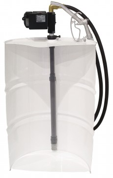 VERTICAL COMPLETE KITS WITH TELESCOPIC TUBE AND IRON-75 PUMP