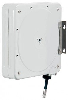 CASED OIL HOSE-REEL WITH HOSE